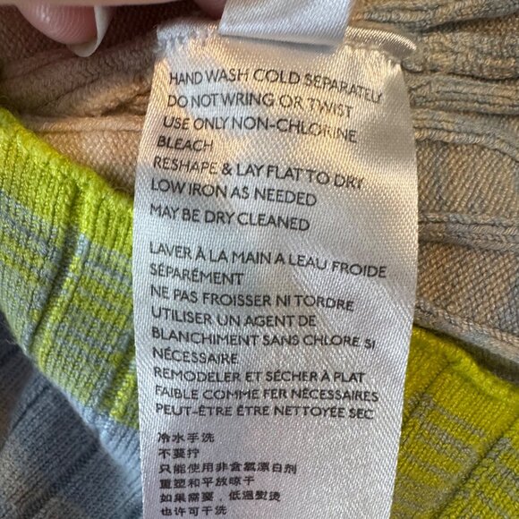 Daily Practice Anthropologie Tuvalu Sweater Dress Multicolor Sky Striped Size S - Picture 10 of 15